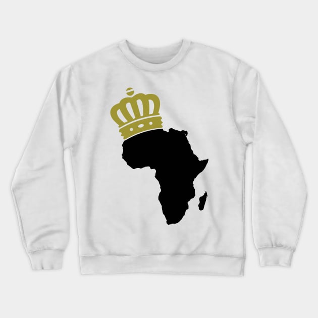 African American Pride: T-shirts for Men, Women, and Kids Crewneck Sweatshirt by bamalife